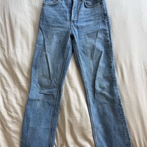 Denim Forum Arlo High Rise Straight